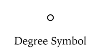 Sådan bruger du gradsymbolet på Mac OS (OS X)