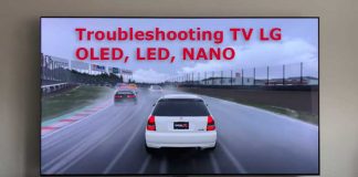 Fejlfinding TV LG OLED, LED, NANO