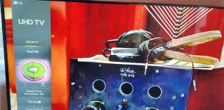 TV LG-tilstand i butikken, hvordan man slukker