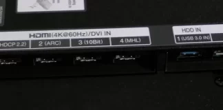 HDMI-porte 4K@60Hz HDCP 2.2, ARC, 10Bit, MHL forklaret