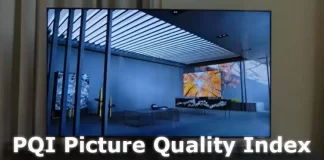 PQI Forklaring af Samsung TV’s billedkvalitetsindeks