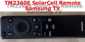 TM2360E Samsung 2023 TV fjernbetjening