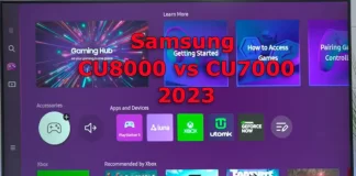 Samsung CU8000 vs CU7000 hvilket tv er bedst at købe