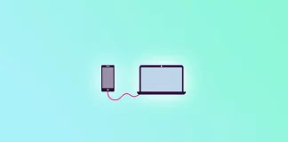 Sådan castes telefonen til en bærbar computer