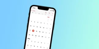 Sådan sletter du en delt kalender på iPhone