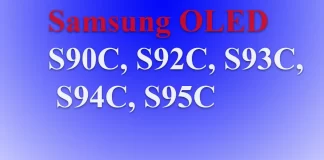 Forskelle mellem Samsung OLED S90C, S92C, S93C, S94C, S95C