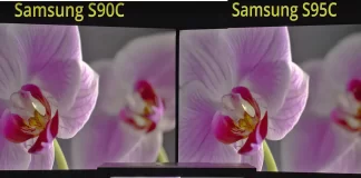 Samsung TV OLED S90C vs S95C, som er bedre at købe