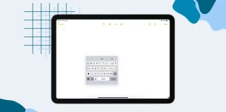 Sådan gør du iPad-tastaturet større
