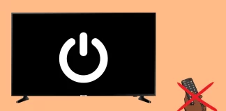 Sådan tænder du Samsung TV uden en fjernbetjening