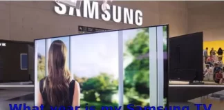 Hvordan kender jeg produktionsåret for mit Samsung TV?