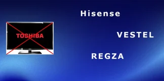 Hvem laver Toshiba TV, hvem ejer Toshiba-mærket