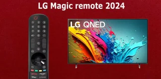 Magic fjernbetjening AN-MR24GN, AN-MR24GC, AN-MR24GA til TV LG