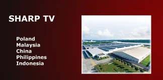 Hvem laver Sharp TV og hvor?
