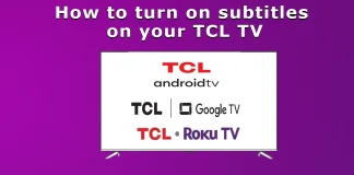 Sådan slår du undertekster til på dit TCL-tv