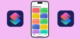 Forklaring af genveje på iPhone