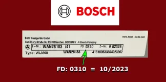 Bosch FD-nummer: Afkodning og forklaring