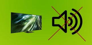Samsung TV uden lyd, hvordan man løser problemet