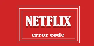 Netflix Fejlkodeliste og Løsninger
