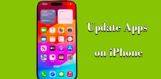 Sådan opdaterer du apps på din iPhone