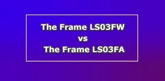 Samsung The Frame Pro LS03FW vs The Frame LS03FA – hvad er forskellen?
