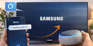 Min Samsung-tv tænder ikke med stemmekommandoer