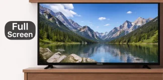 Sådan ændrer du billedstørrelsen på et Samsung TV