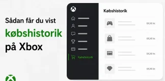 Sådan ser du købshistorik på Xbox