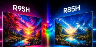 Samsung-tv’er med Micro RGB-teknologi – R95H vs. R85H