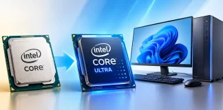 Intel desktop-processorgenerationer fra 1. generation Core til Core Ultra