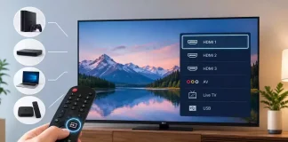 Sådan ændrer du inputkilden på dit LG Smart TV